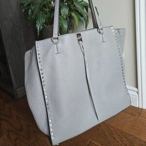 Rebecca Minkoff Grey Leather Tote Bag